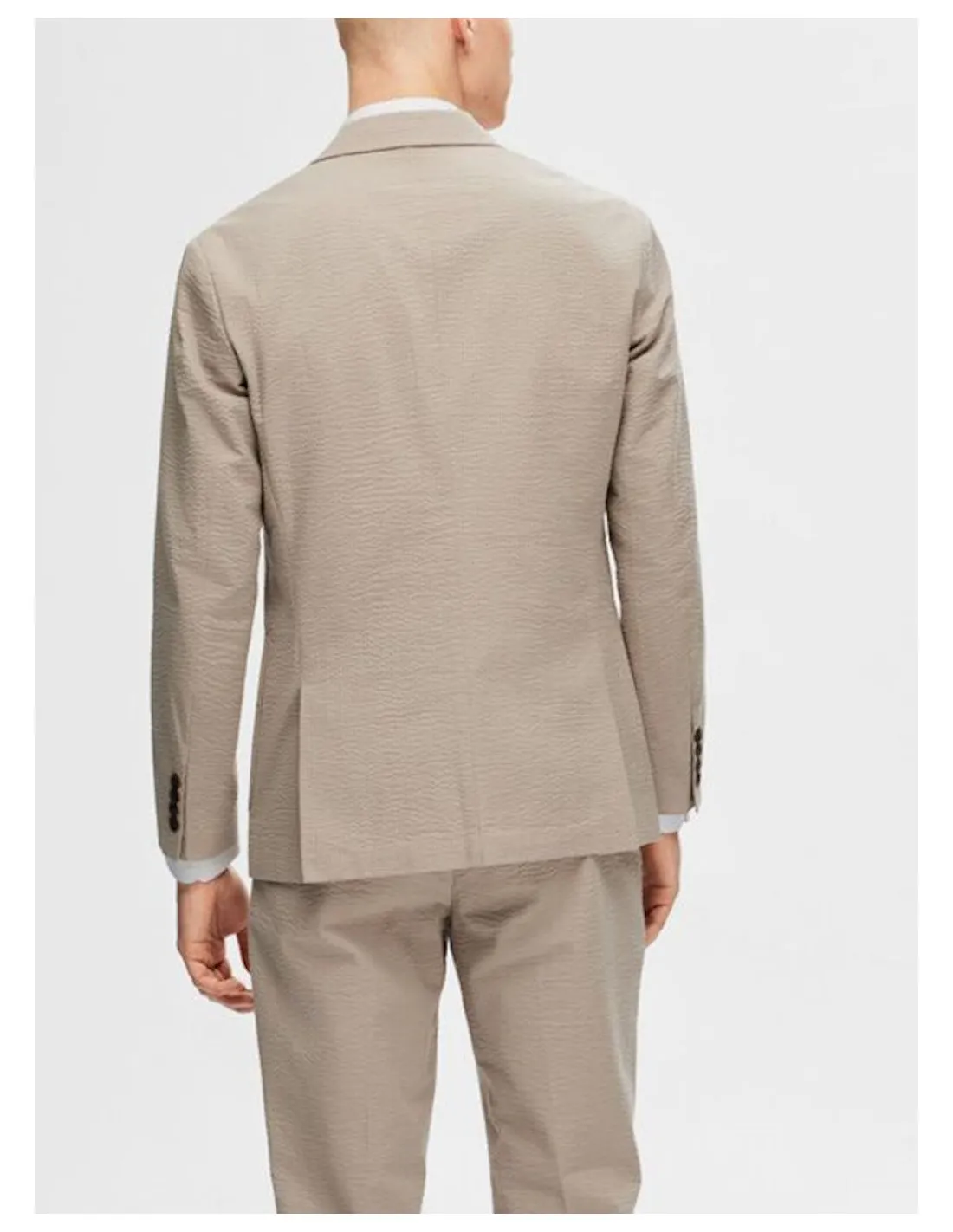SELECTED GIACCA UOMO SLHREG-SMITH SEERSUCKER BLZ
