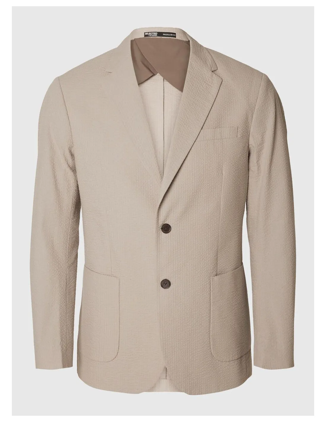 SELECTED GIACCA UOMO SLHREG-SMITH SEERSUCKER BLZ