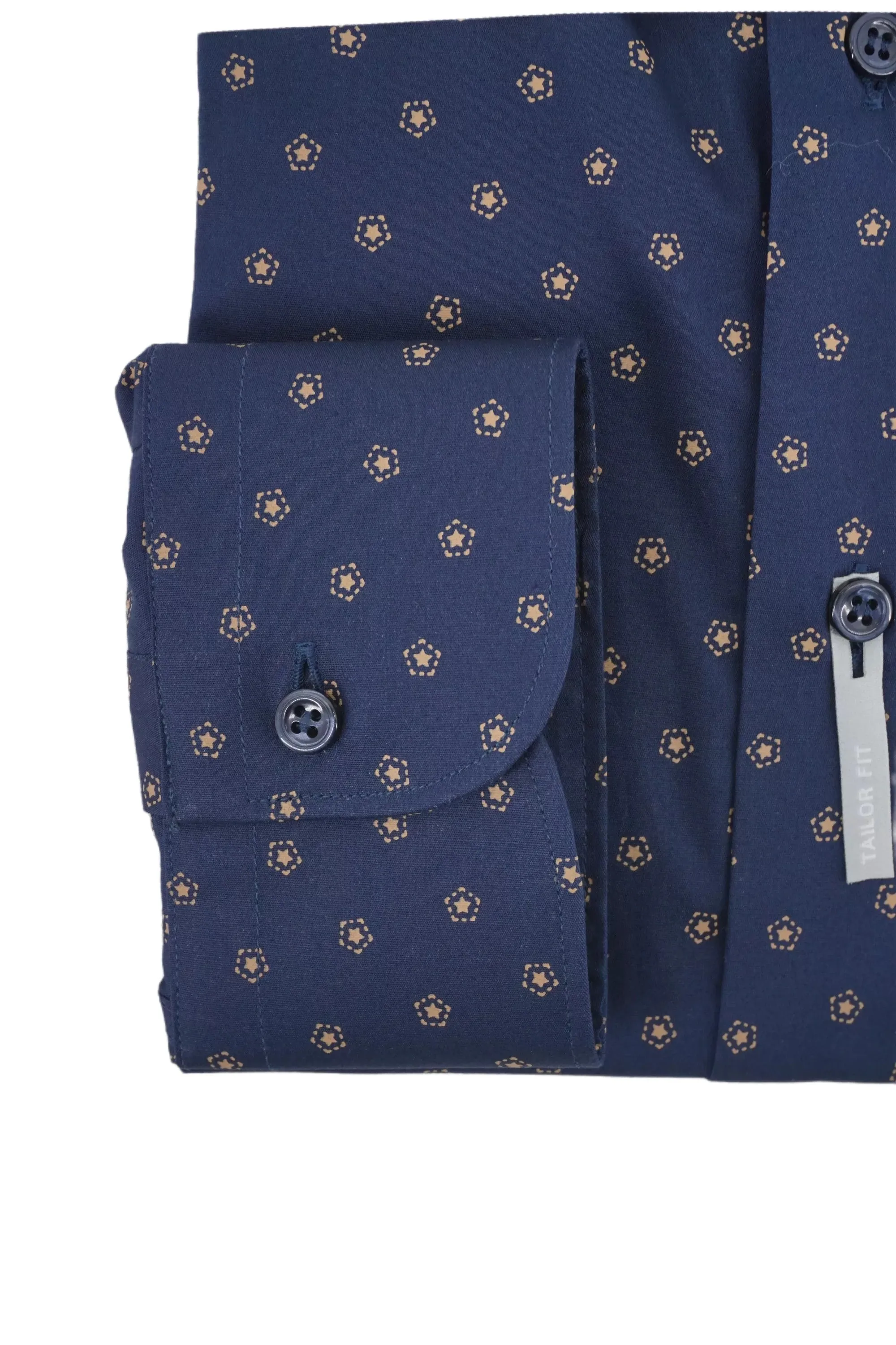 Shirt with Alea Pattern / Blue