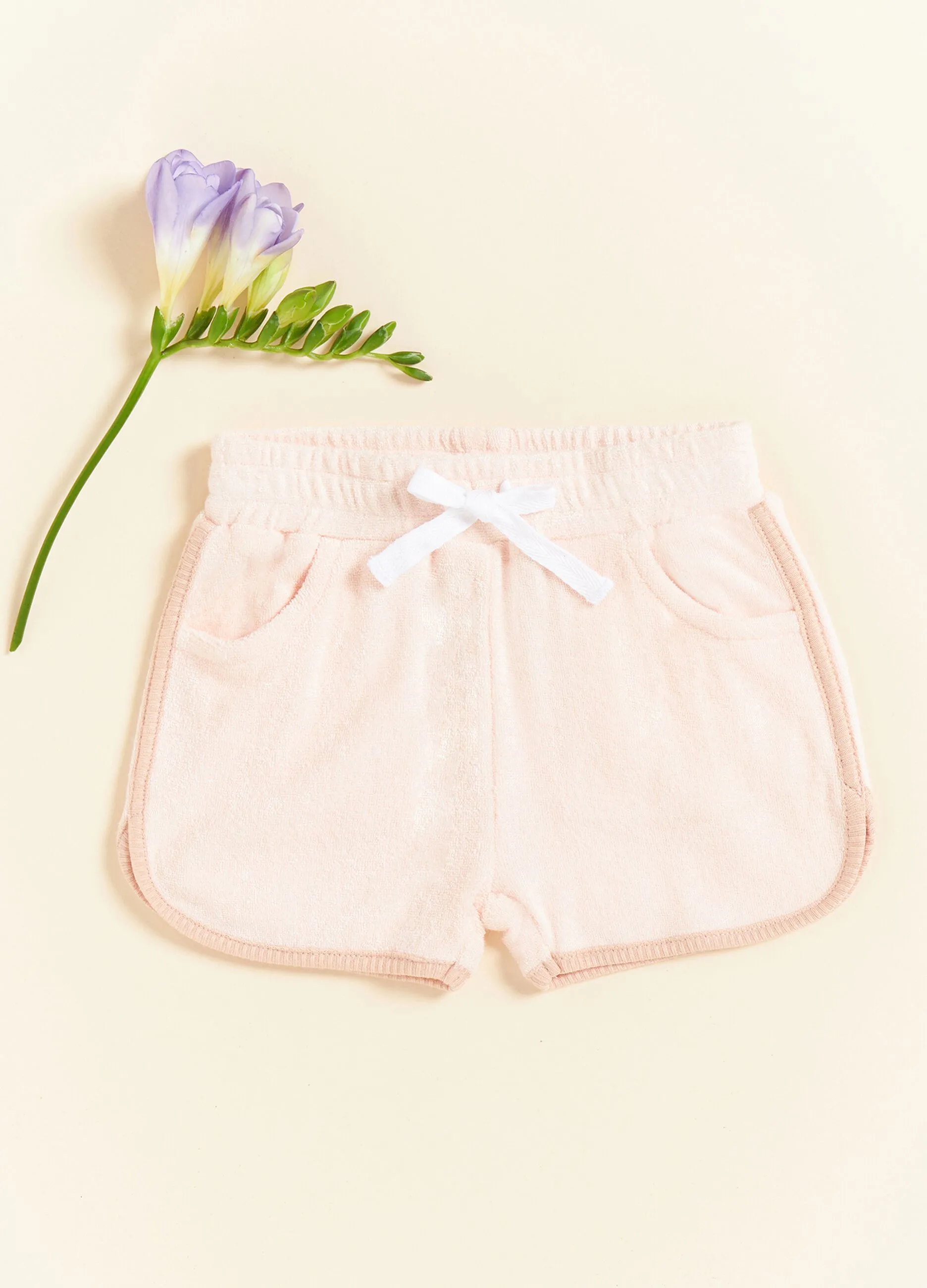 Shorts in spugna di viscosa di bamboo IANA
