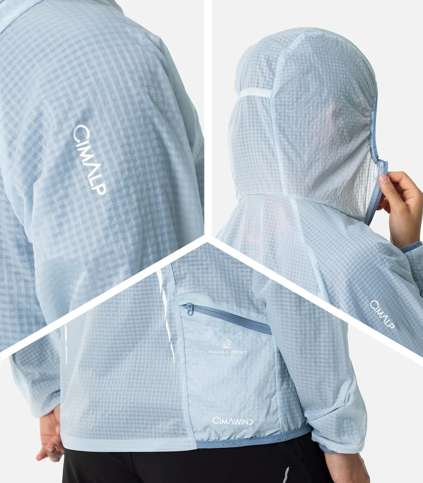 SKIN VESTE- Donna Giacca a vento ultraleggera