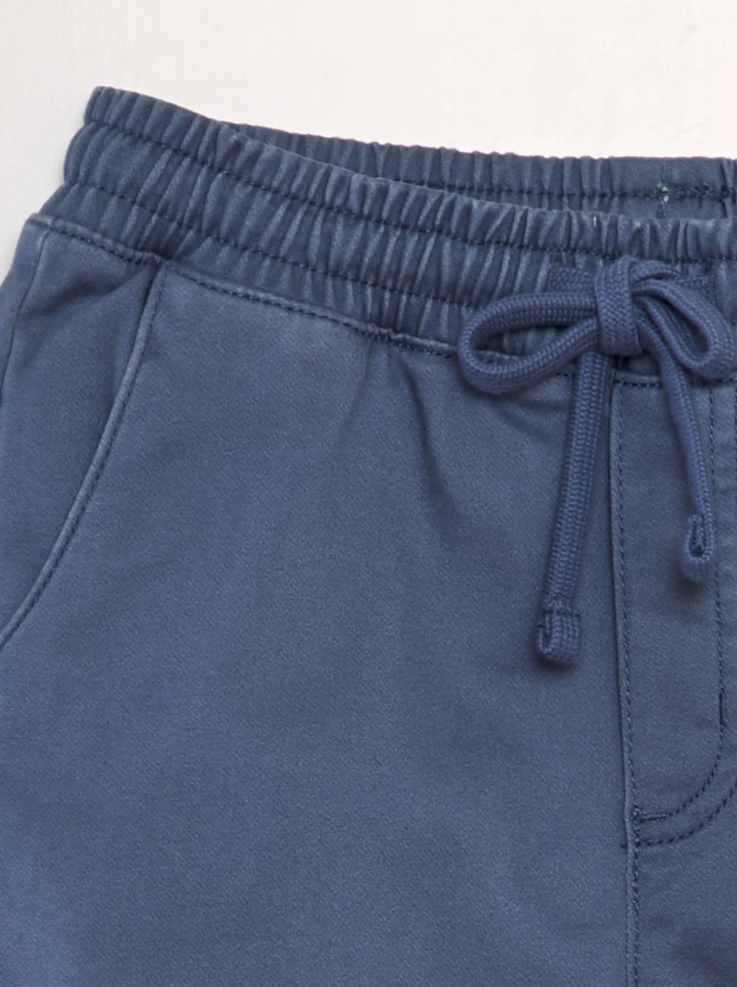 Slip con vita elasticizzata - BLU