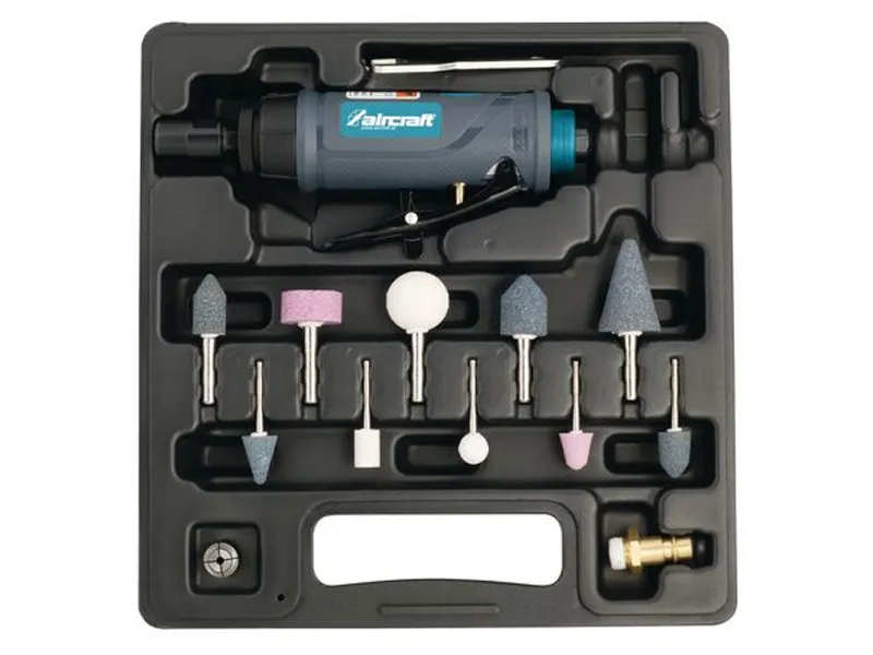 Smerigliatrice dritta pneumatica Aircraft ST VS PRO 25.000rpm in Kit