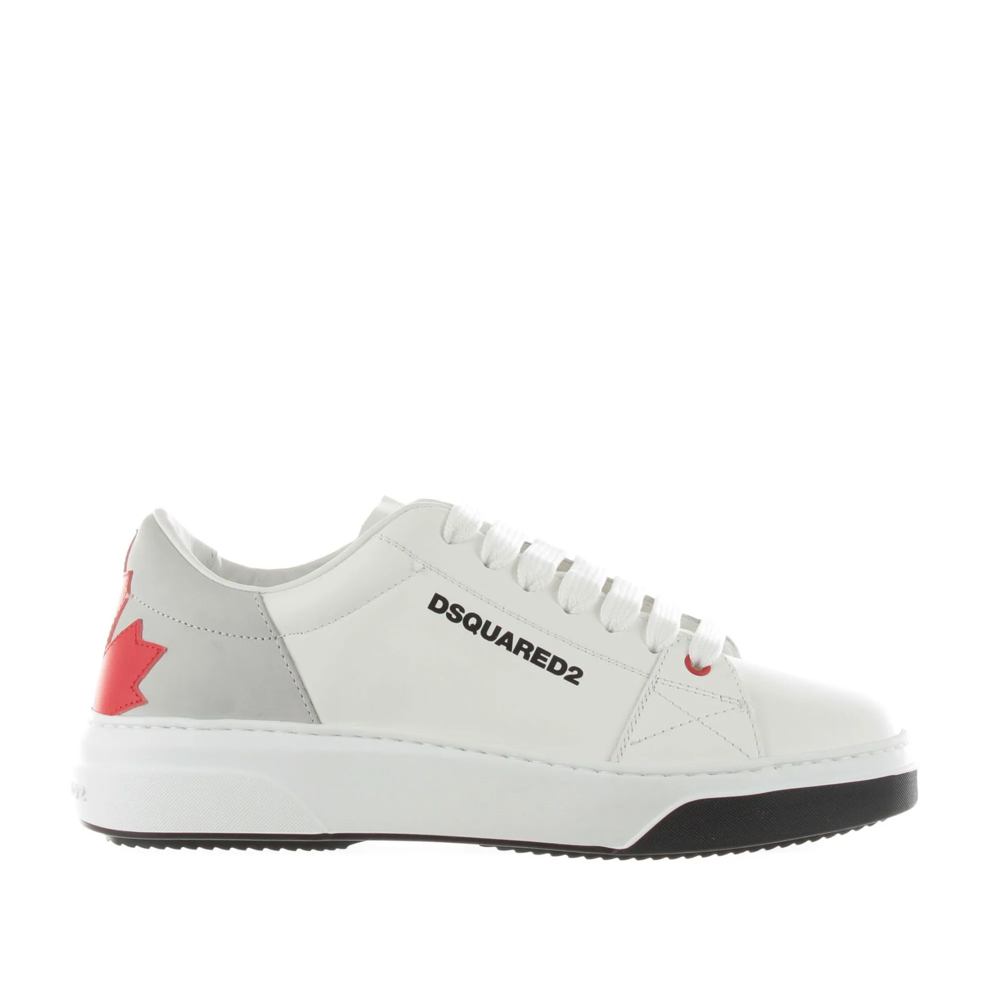 Sneaker bumper in pelle