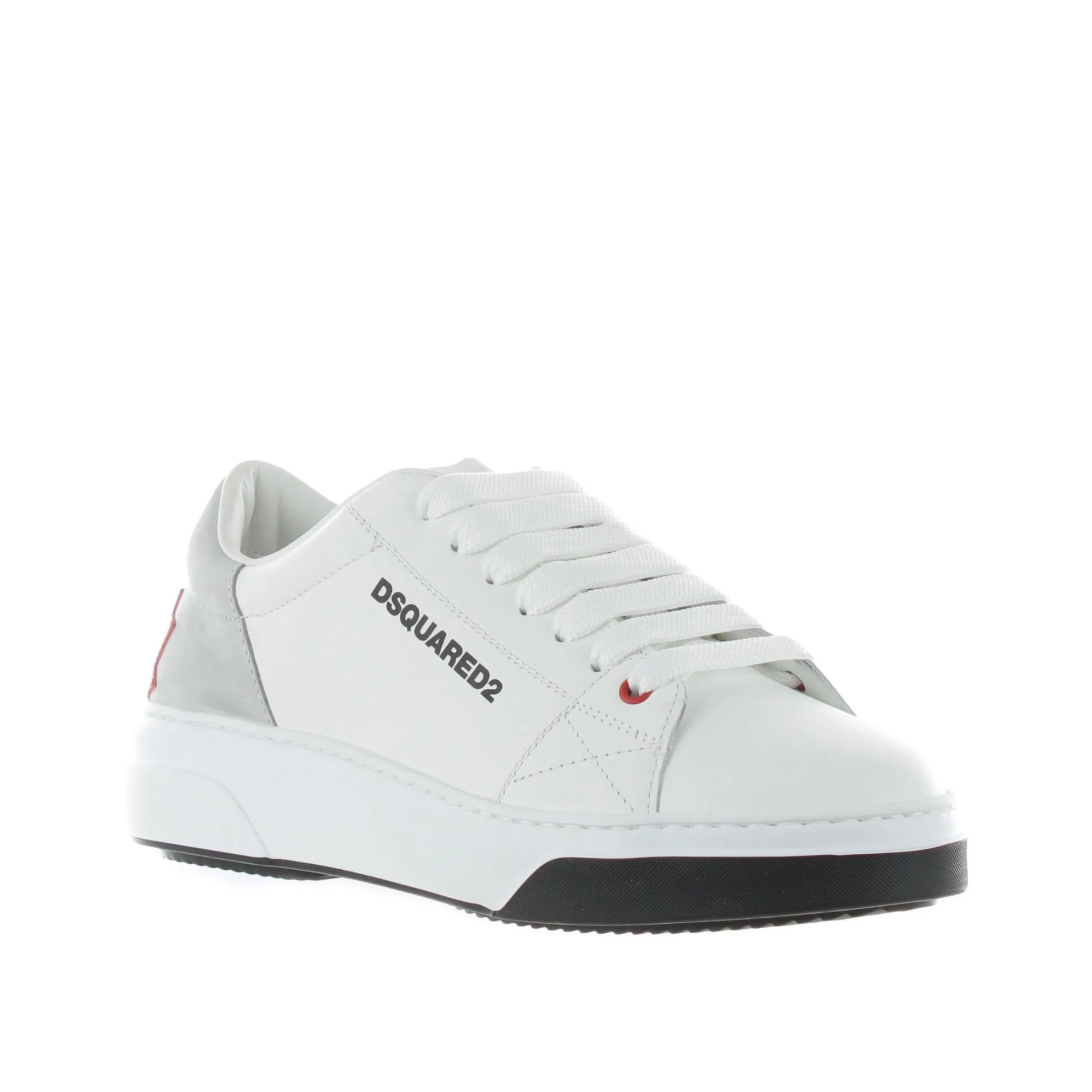 Sneaker bumper in pelle