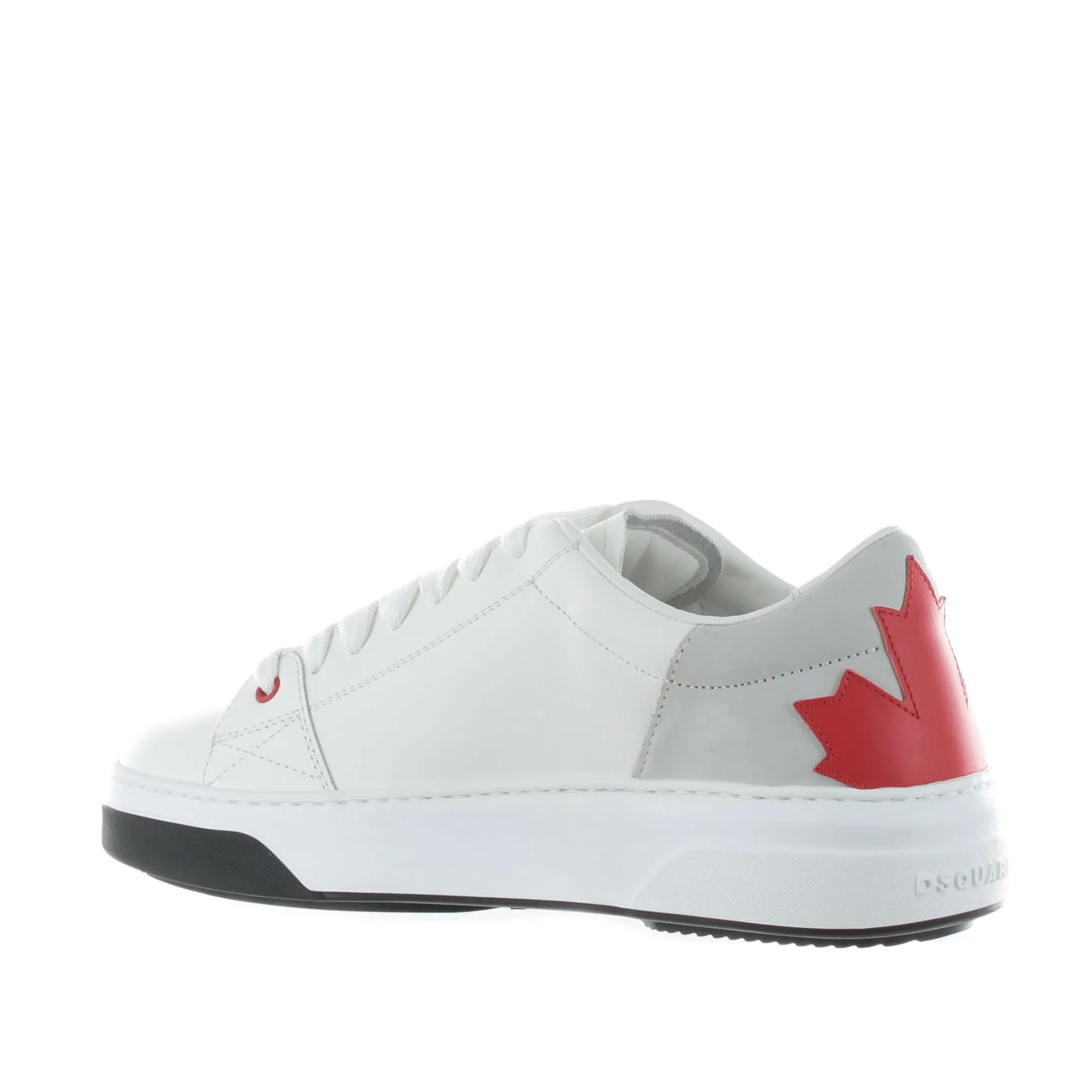 Sneaker bumper in pelle