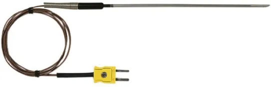 Sonda di temperatura Fluke tipo J , Ø 9.5mm, lungh.140mm, +260 °C max