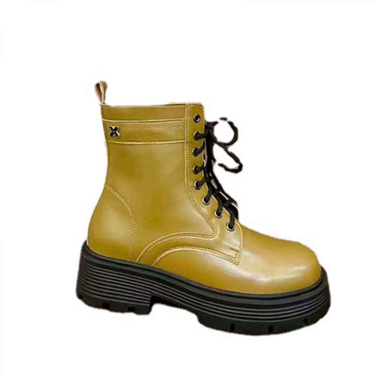 Stivali Chelsea Donna Tacchi medi Punk 2023 Inverno Nuova caviglia Scarpe robuste Stivali da neve da moto Gladiatore Goth Moda M