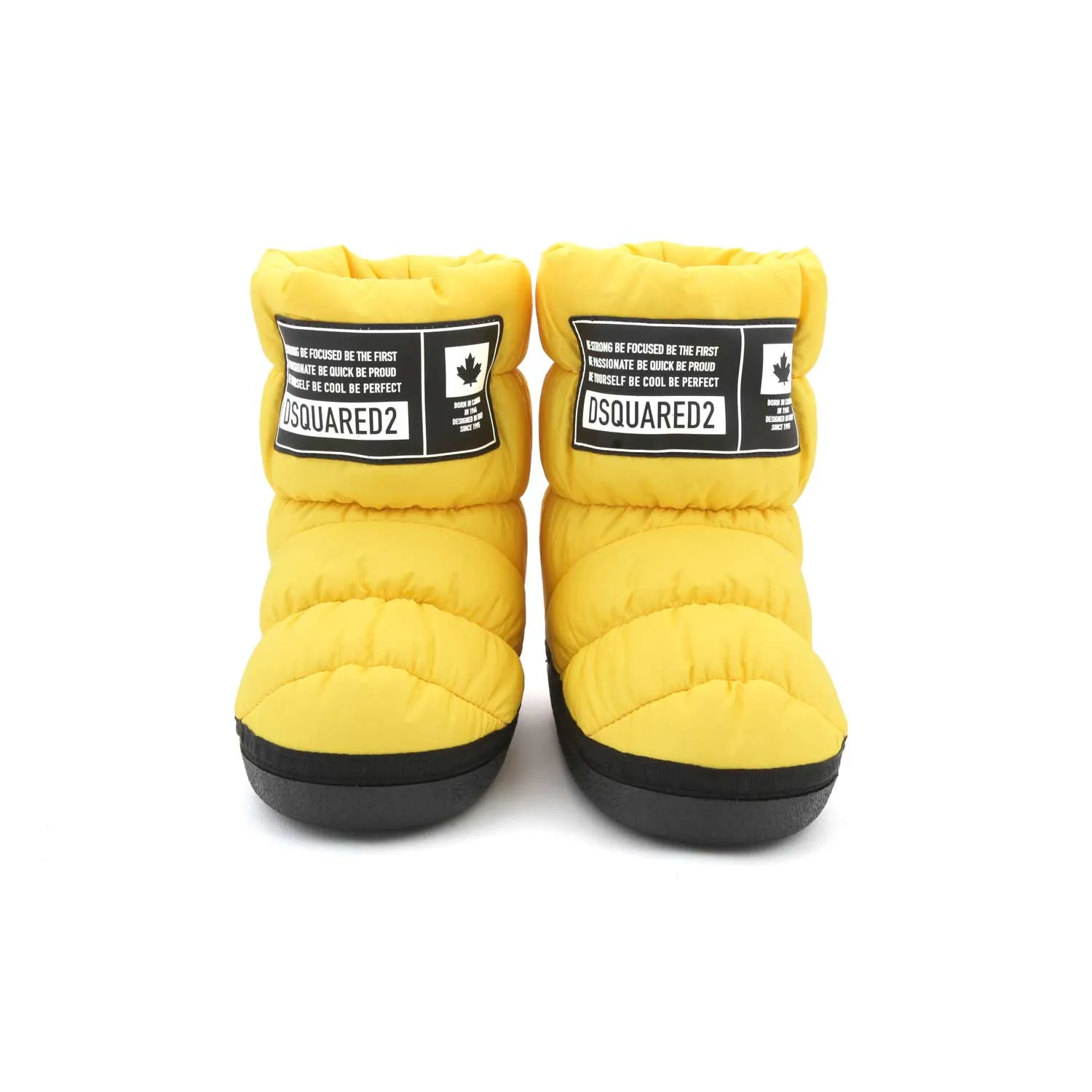 Stivali Da Neve D2 Unisex Gialli Jr E Teen