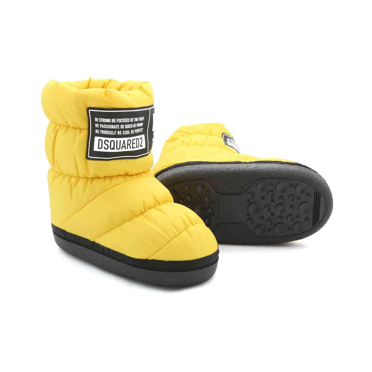 Stivali Da Neve D2 Unisex Gialli Jr E Teen