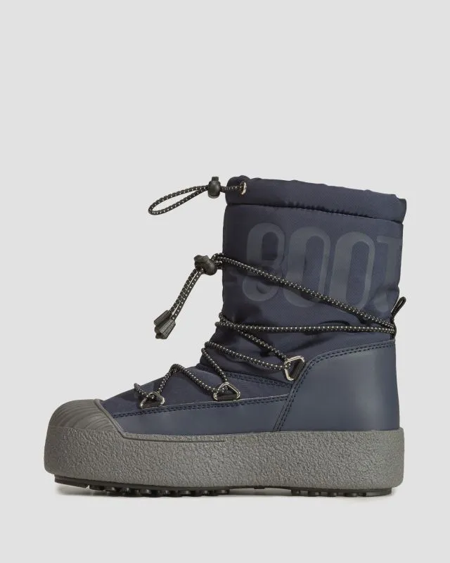 Stivali da neve da bambino Moon Boot Jtrack Polar Blu