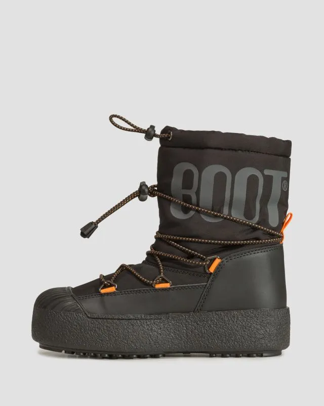 Stivali da neve da bambino Moon Boot Jtrack Polar Neri