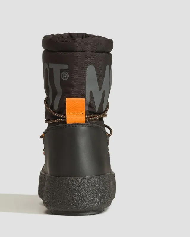 Stivali da neve da bambino Moon Boot Jtrack Polar Neri