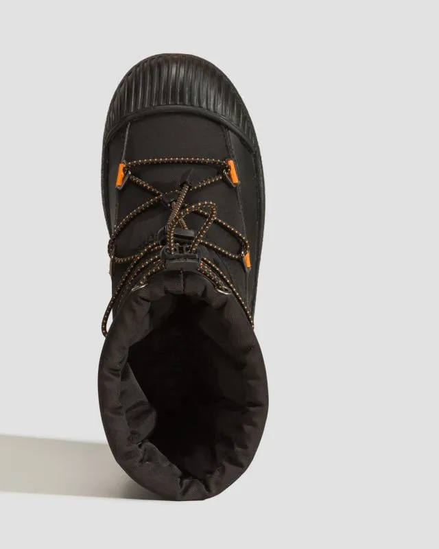 Stivali da neve da bambino Moon Boot Jtrack Polar Neri