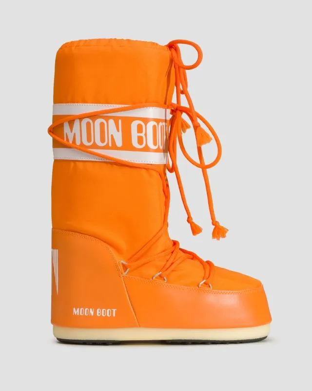 Stivali da neve da donna Moon Boot Icon Nylon Arancioni