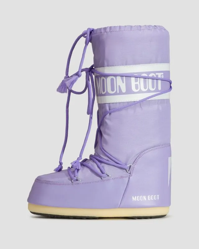 Stivali da neve da donna Moon Boot Icon Nylon Viola