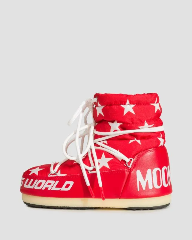 Stivali da neve da donna Moon Boot Light Low Stars