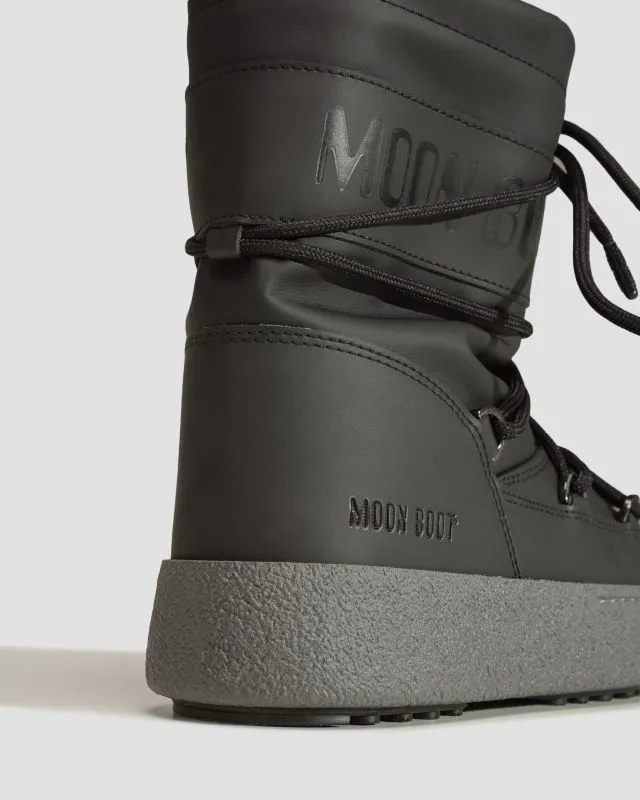 Stivali da neve da donna Moon Boot Ltrack Tube Rubber Neri