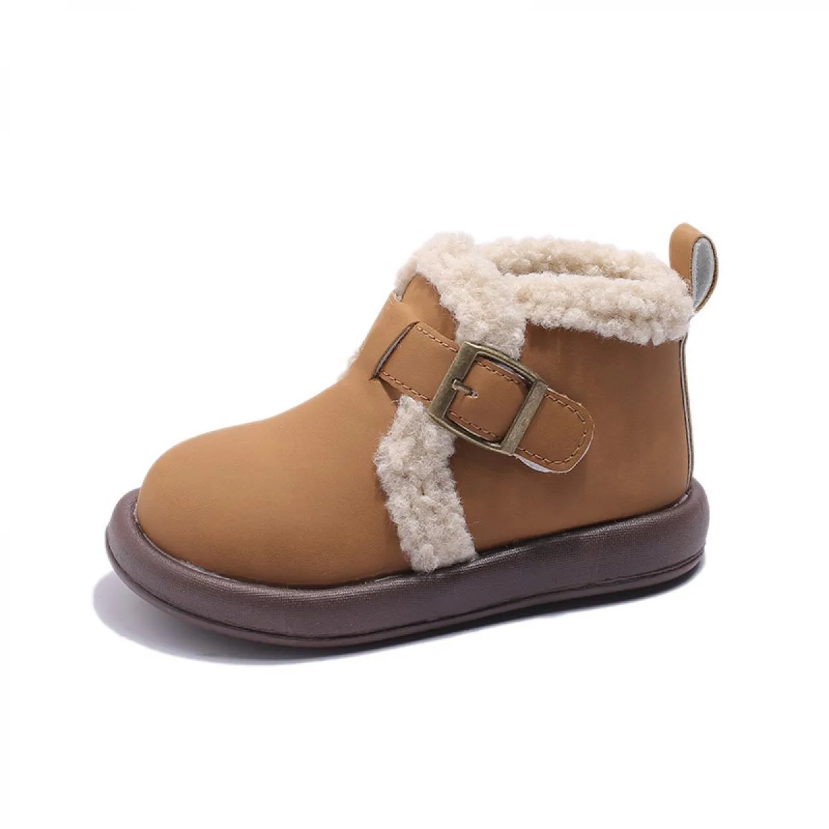 Stivali da neve per bambini con suola spessa Stivali da neve per bambini alla moda Designer più alla moda Stivali corti per bamb