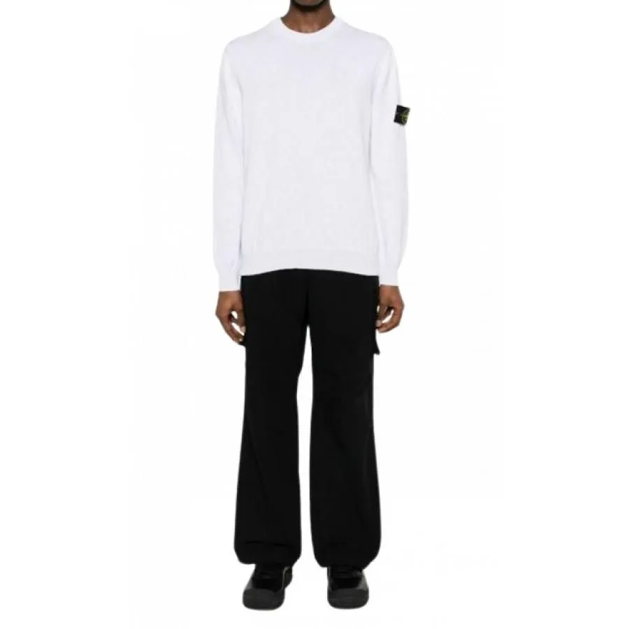 --Stone Island Maglia Girocollo A Maniche Lunghe-