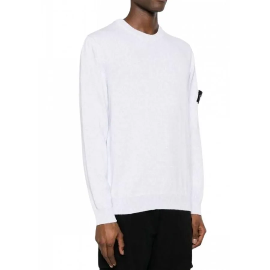 --Stone Island Maglia Girocollo A Maniche Lunghe-