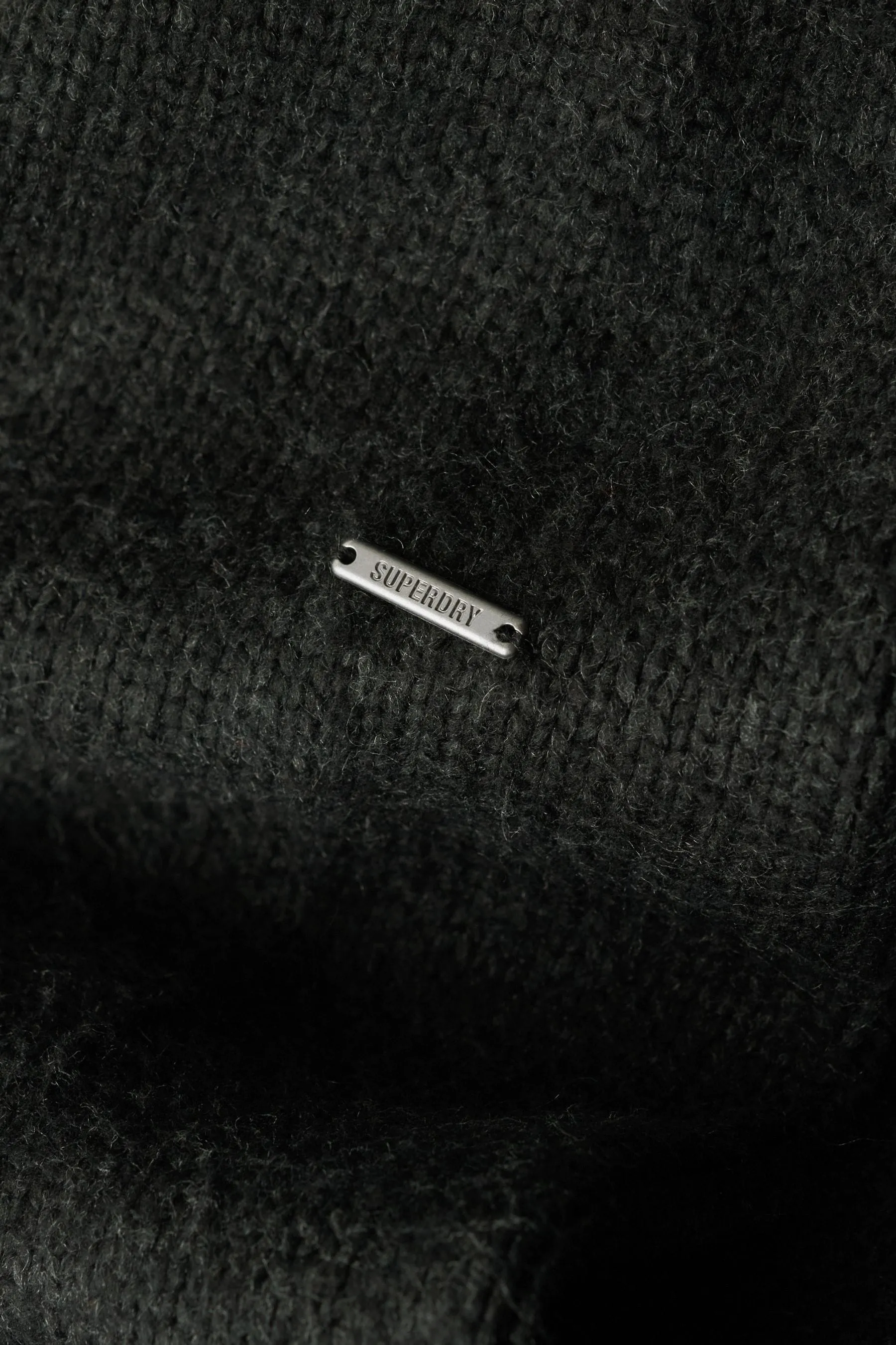 Superdry - Maglia a collo alto spazzolata    