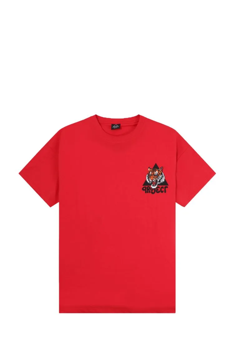 T-SHIRT UOMO PROJ3CT S1 TIGER 6 RED