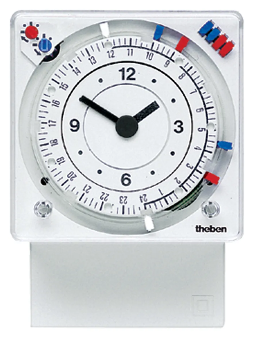 Temporizzatore Theben, SPDT, 230 V ca, 2 canali, Ore, Minuti, Secondi