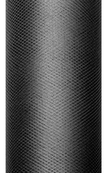 Tessuto in tulle nero 9m x 30cm