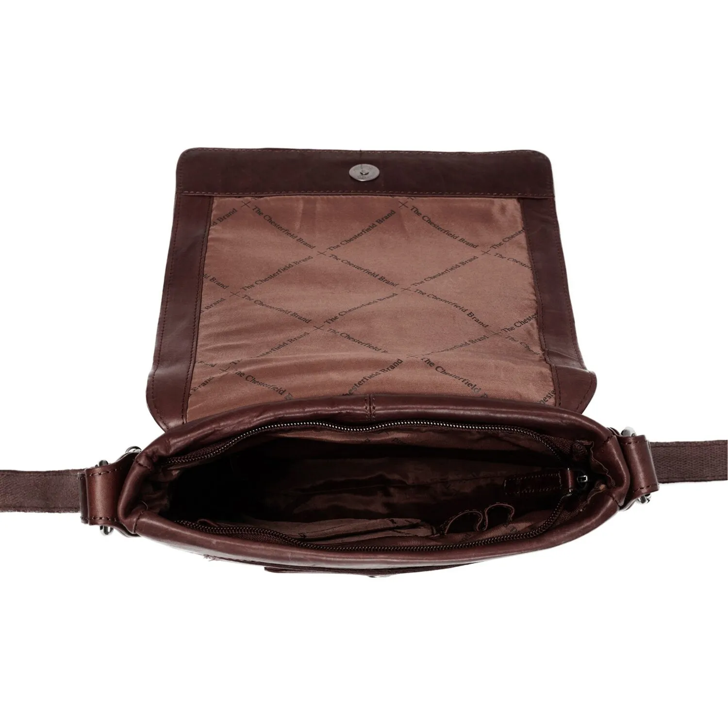 The Chesterfield Brand Wax Pull Up Borsa a tracolla Pelle 22 cm