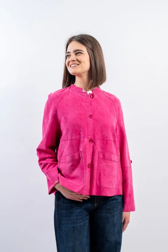 THE JACKIE GRACIOSA PERLIZED SUEDE GRA PESU