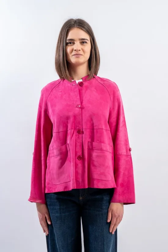 THE JACKIE GRACIOSA PERLIZED SUEDE GRA PESU