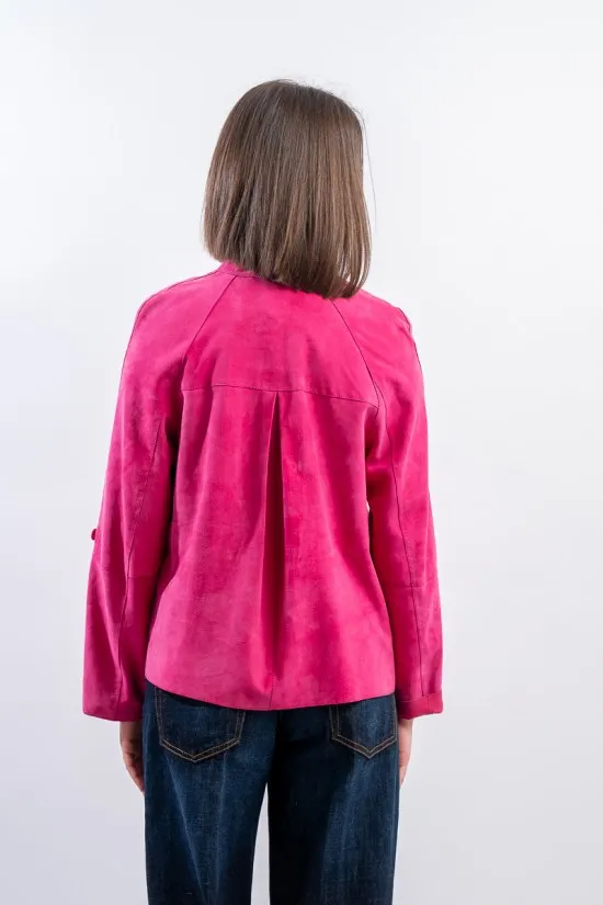 THE JACKIE GRACIOSA PERLIZED SUEDE GRA PESU