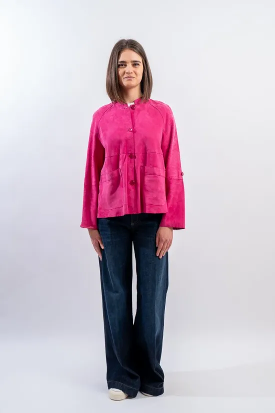 THE JACKIE GRACIOSA PERLIZED SUEDE GRA PESU
