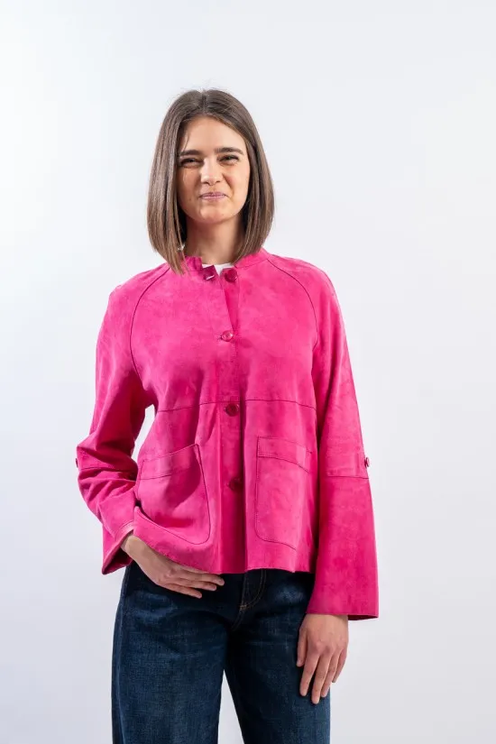 THE JACKIE GRACIOSA PERLIZED SUEDE GRA PESU