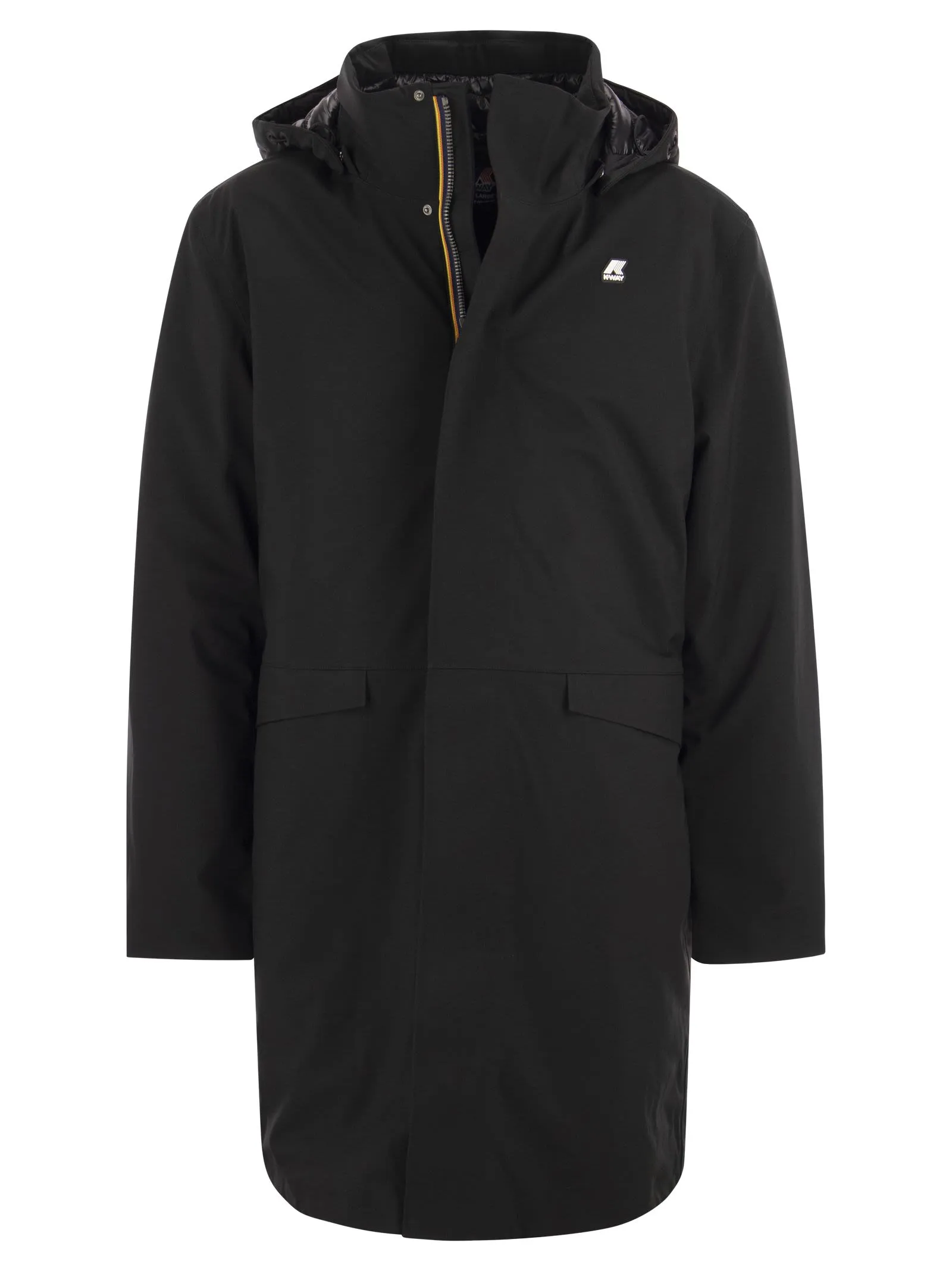 THOMAL BONDED PADDED – Giacchetto lungo imbottito con cappuccio