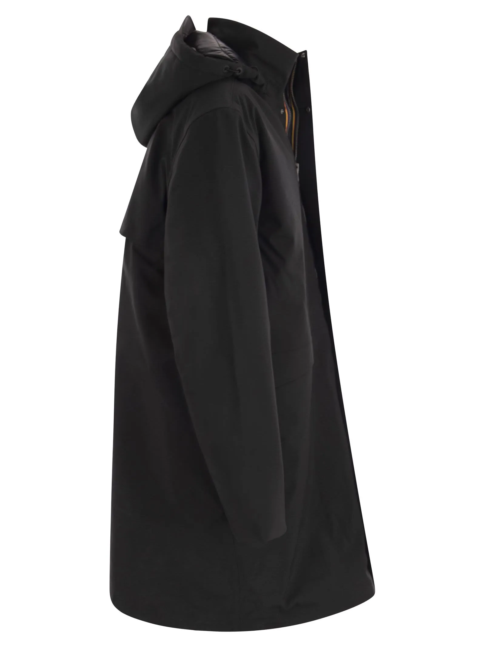 THOMAL BONDED PADDED – Giacchetto lungo imbottito con cappuccio