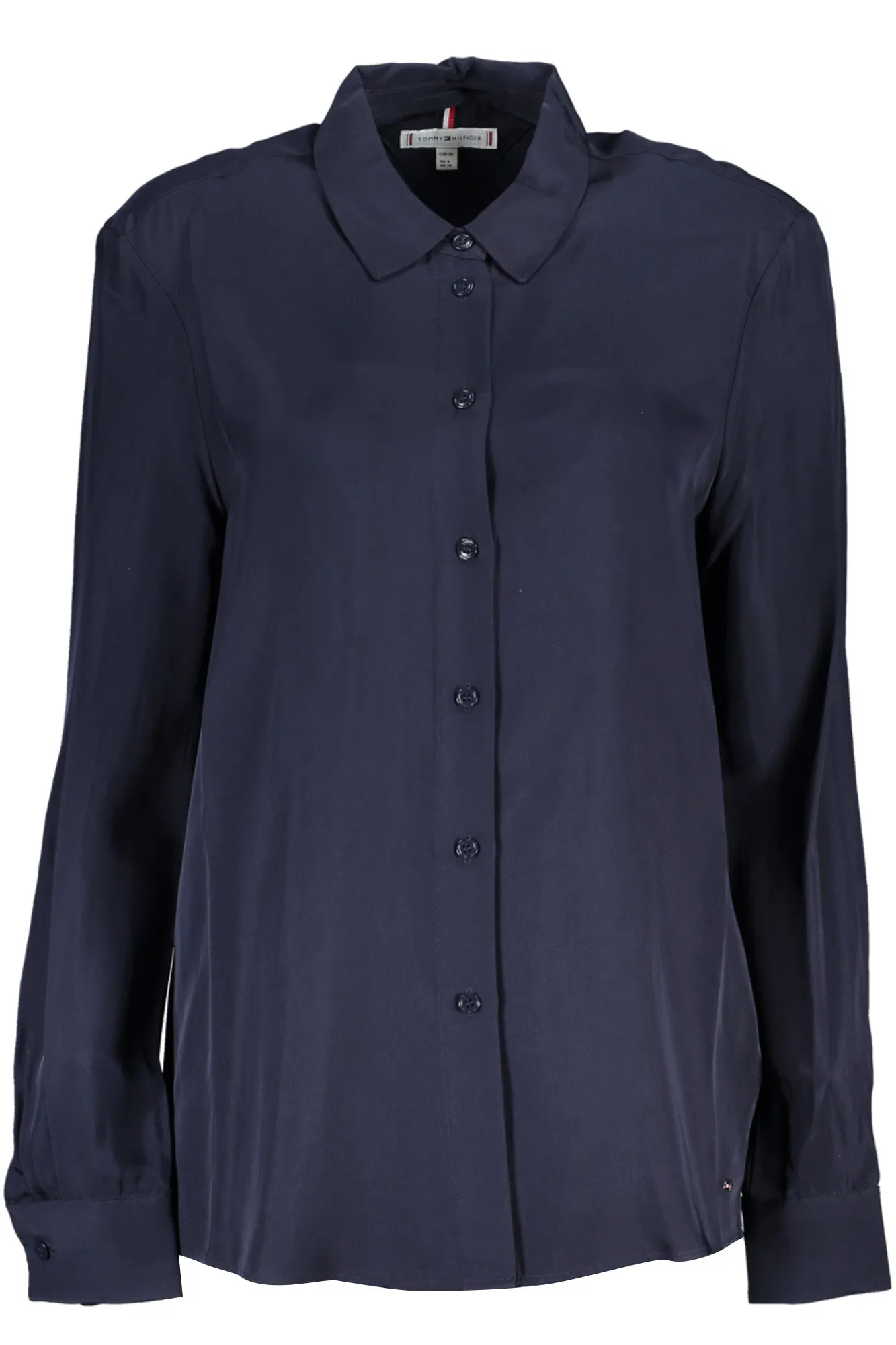 Tommy Hilfiger camicia maniche lunghe blu   