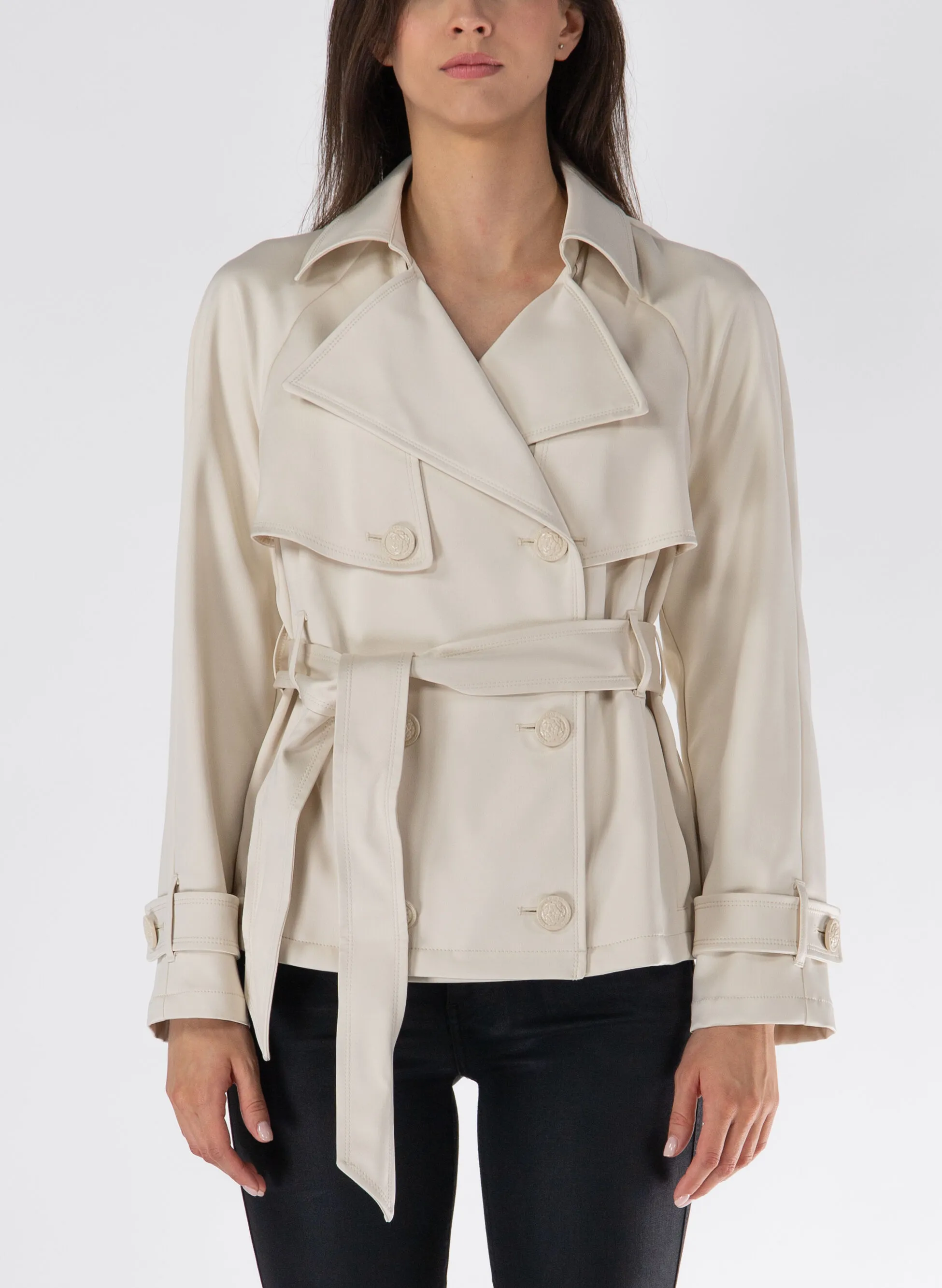 trench cropped in raso