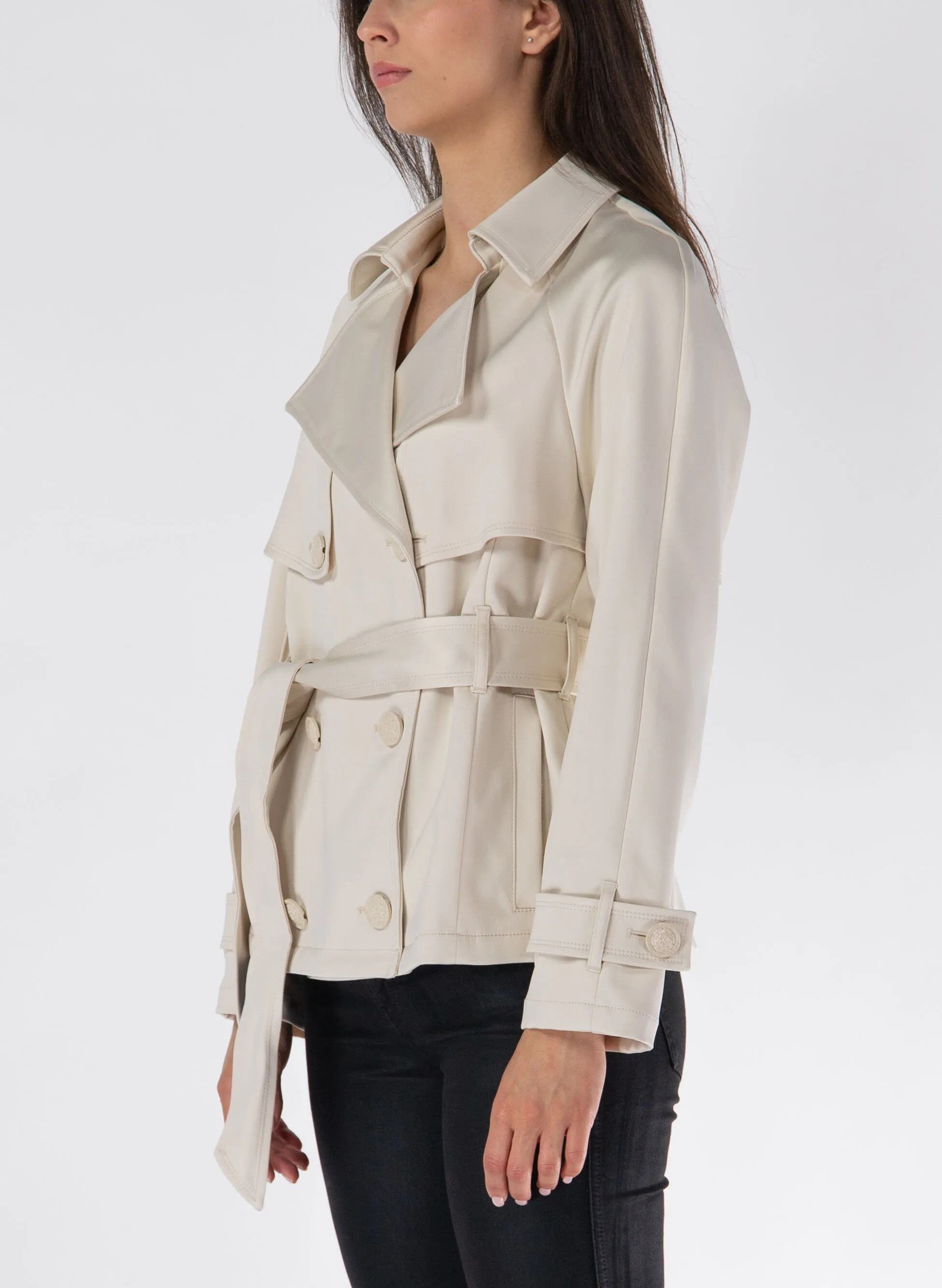 trench cropped in raso