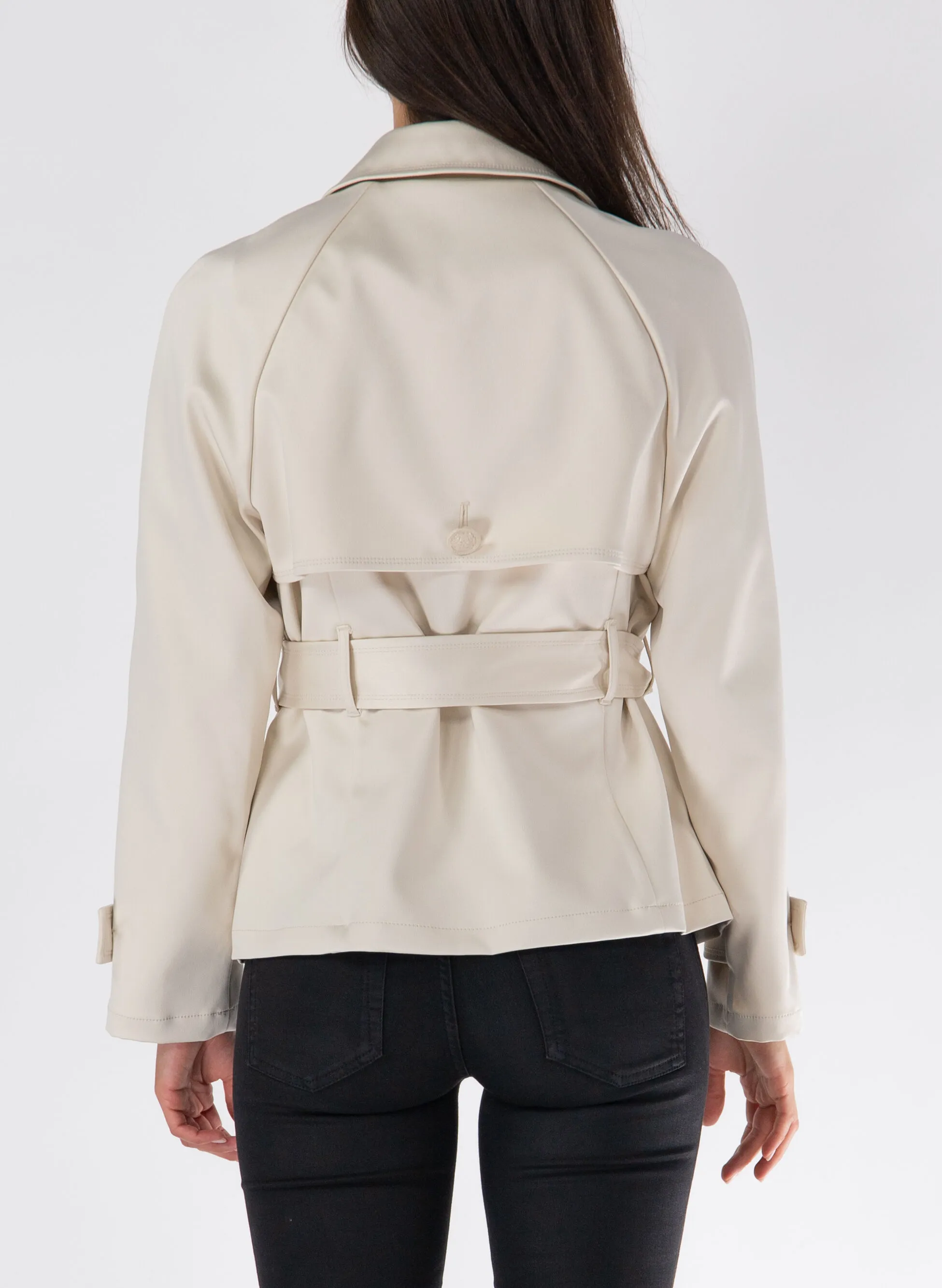 trench cropped in raso