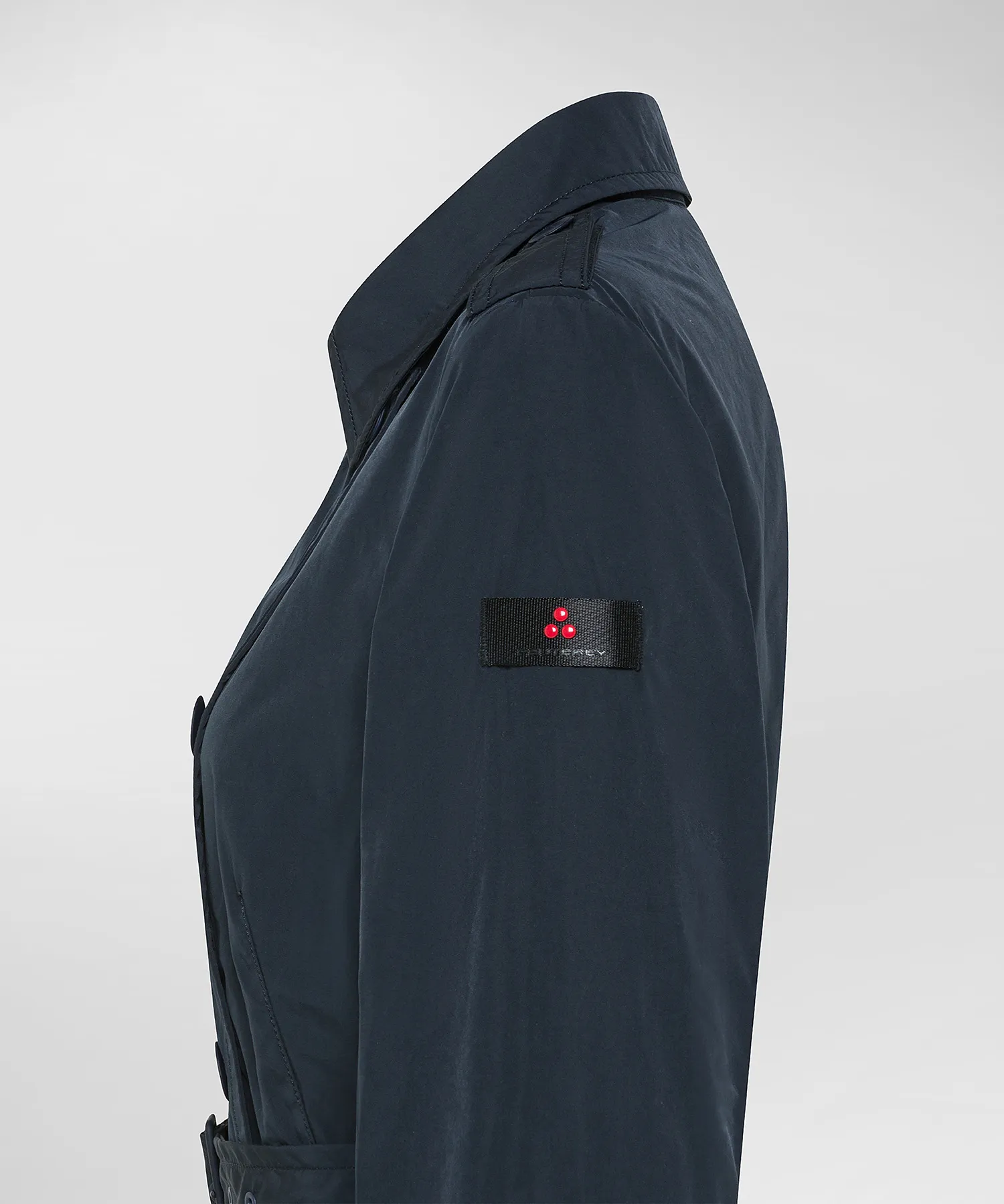 Trench idrorepellente con cintura