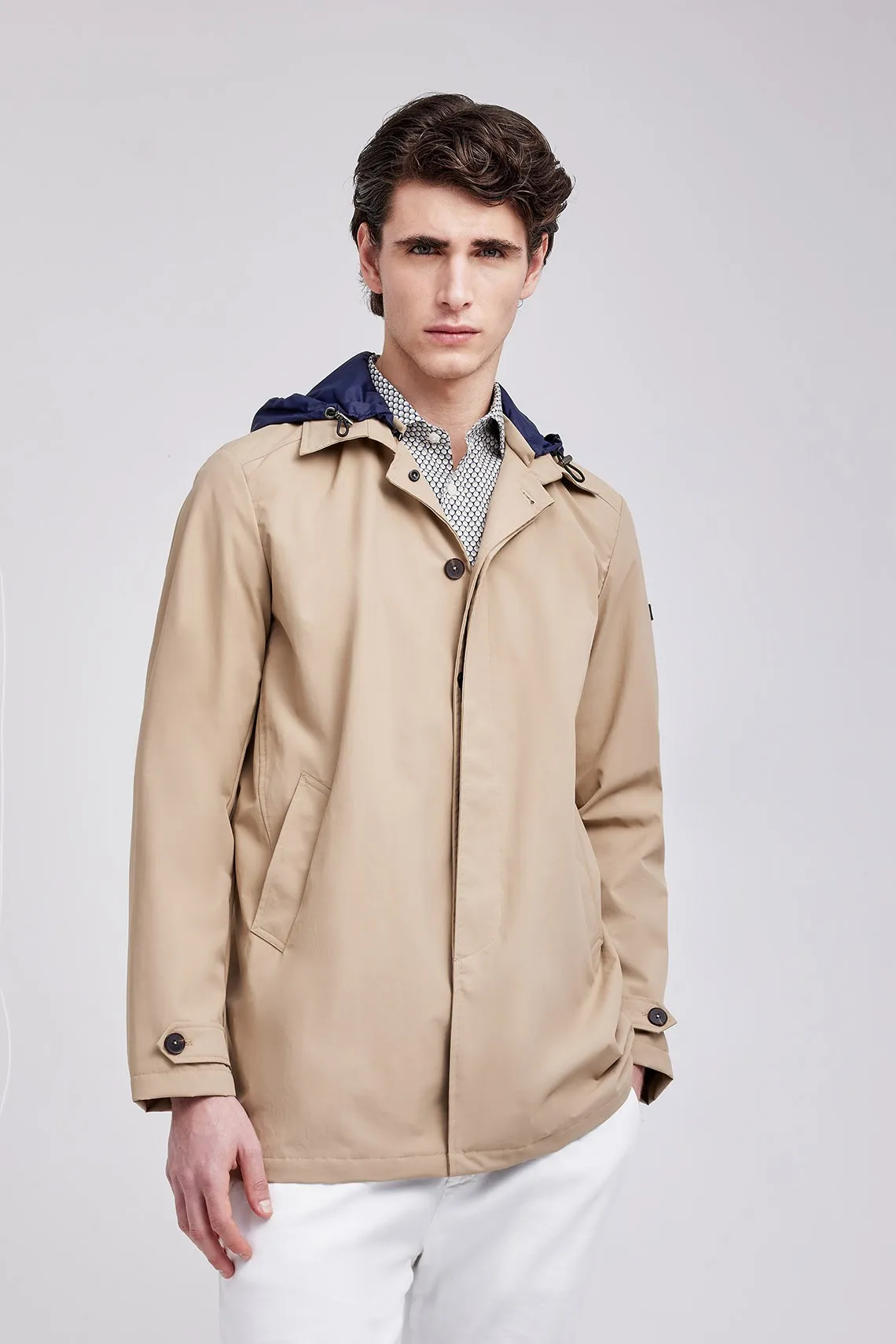 TRENCH  NYLON BEIGE