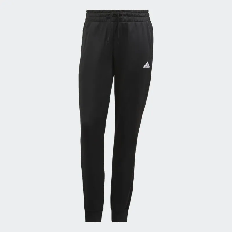 Tuta Adidas Essential Logo Nero-Bianco Donna