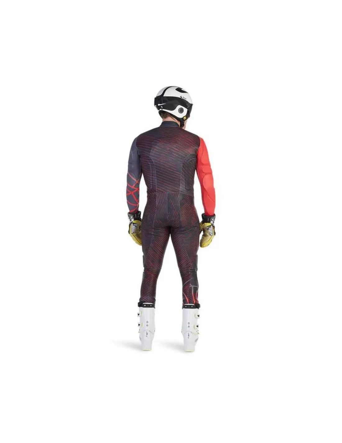 Tuta da sci da corsa Spyder Nine Ninety Ebony Volcano