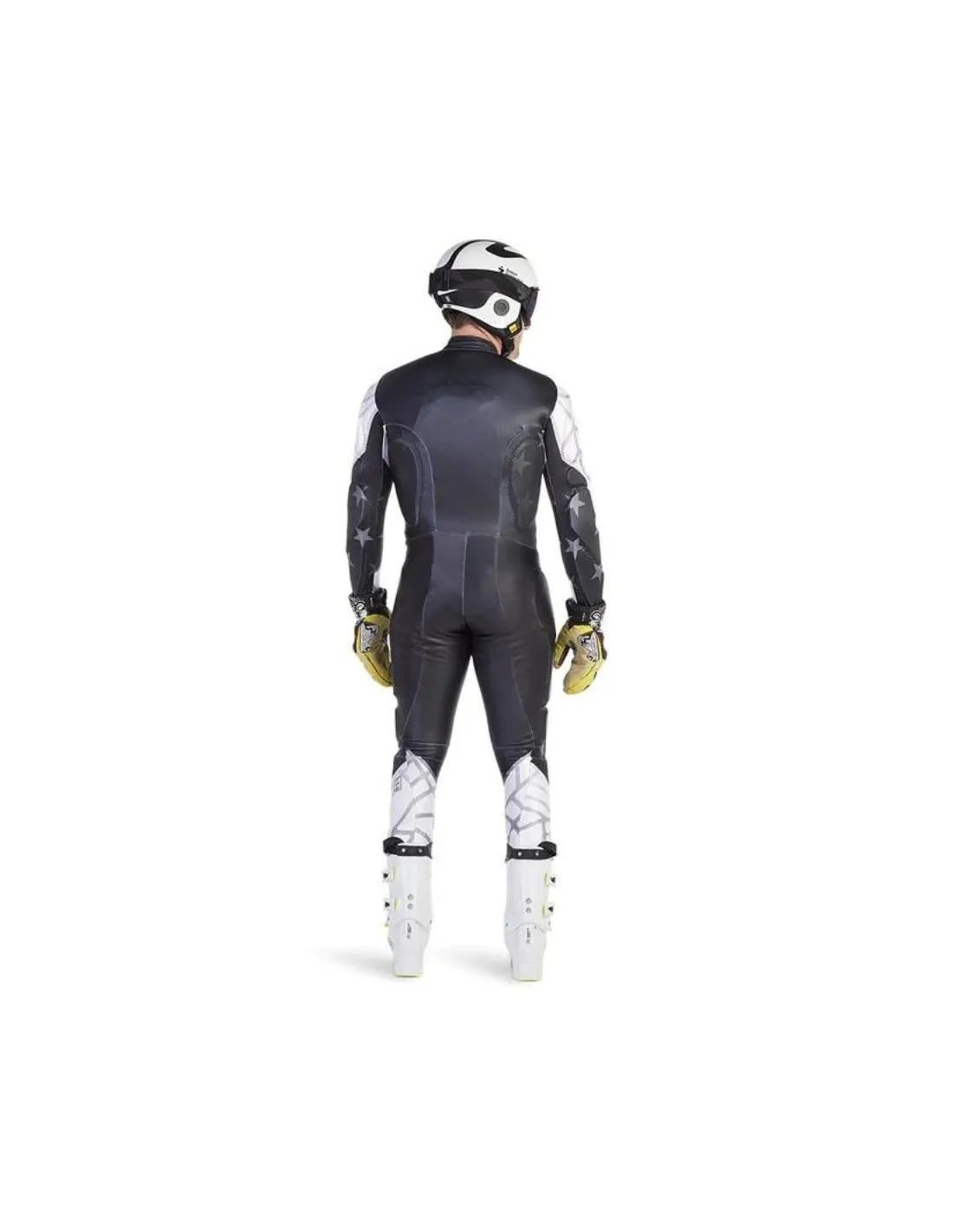 Tuta da sci Racing Spyder da uomo Nine Ninety nera