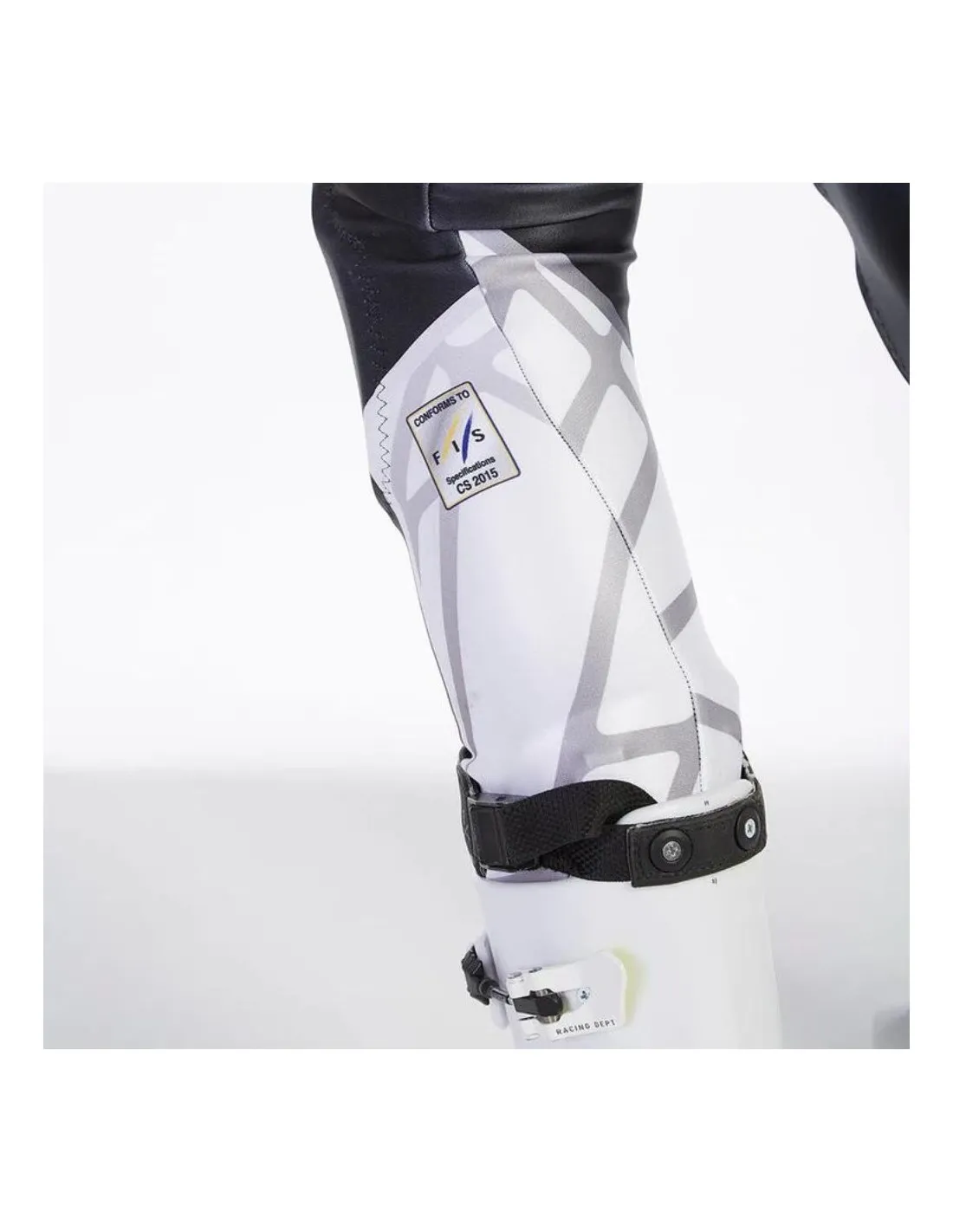 Tuta da sci Racing Spyder da uomo Nine Ninety nera