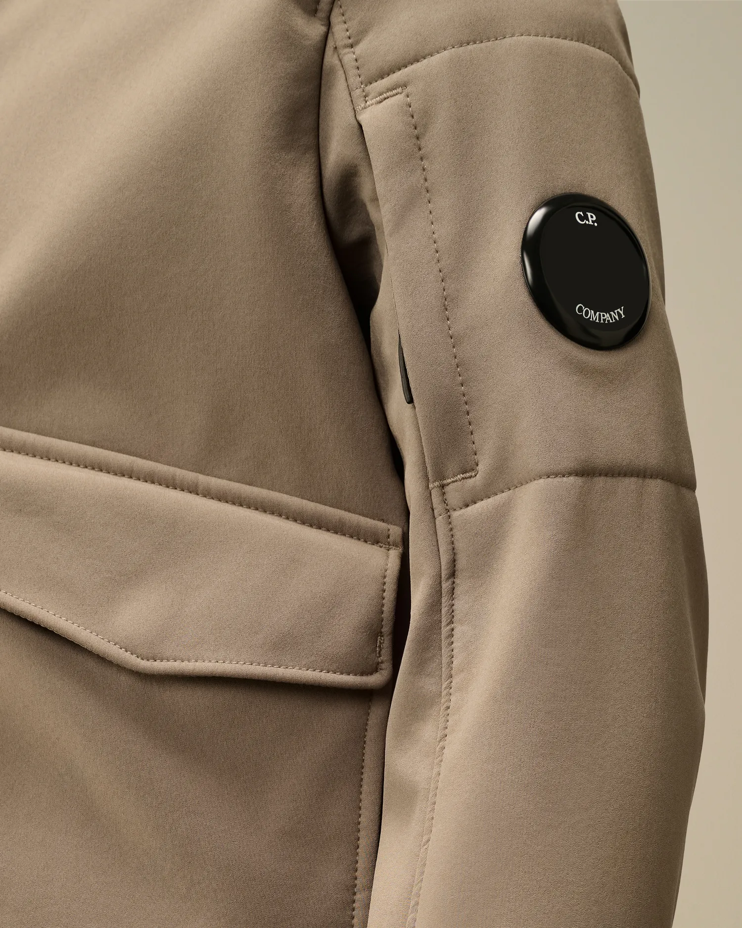 U16 C.P. Shell-R Lens Bomber Jacket