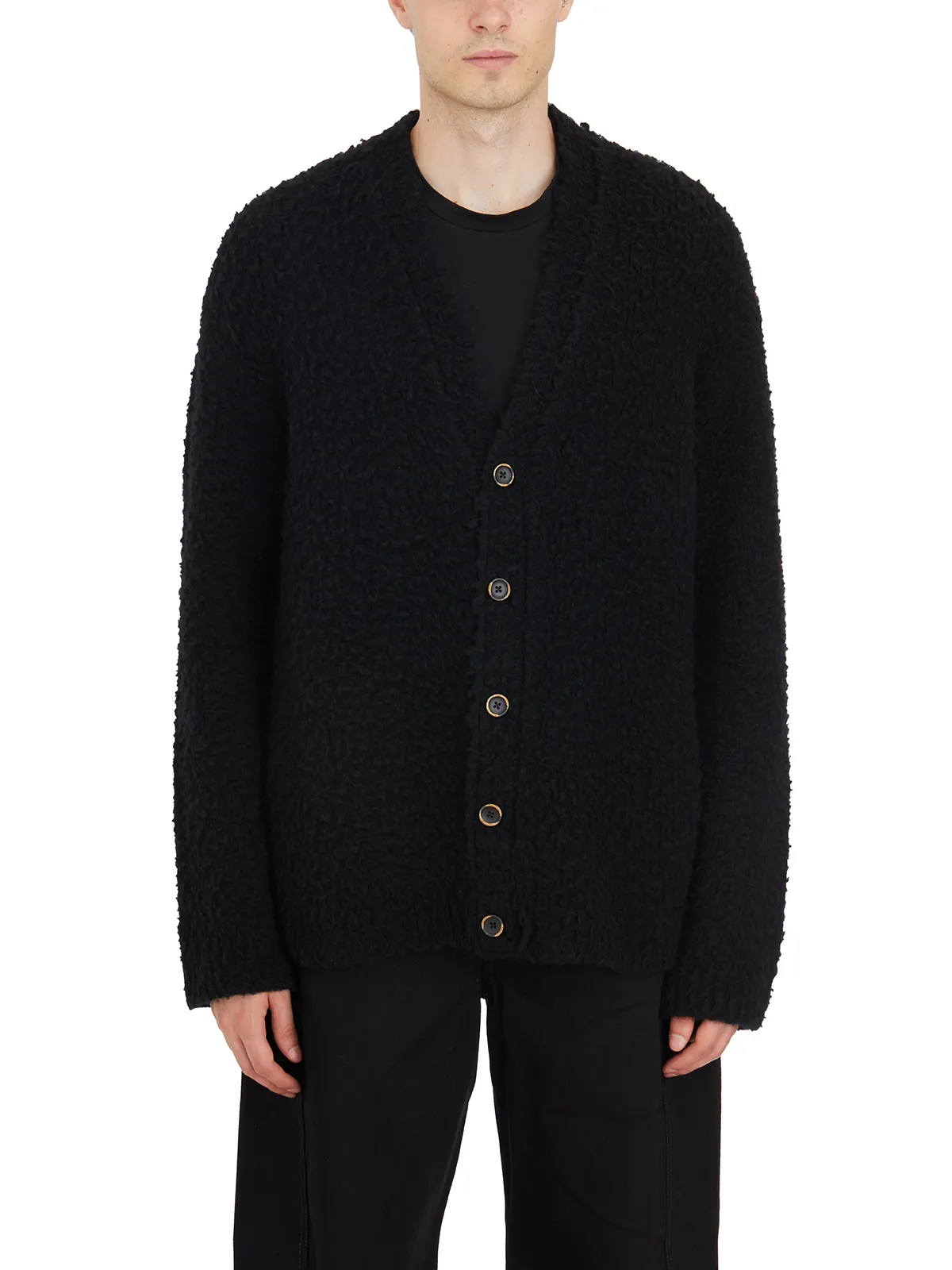 UMA WANG  CARDIGAN OVER IN LANA E CASHMERE 