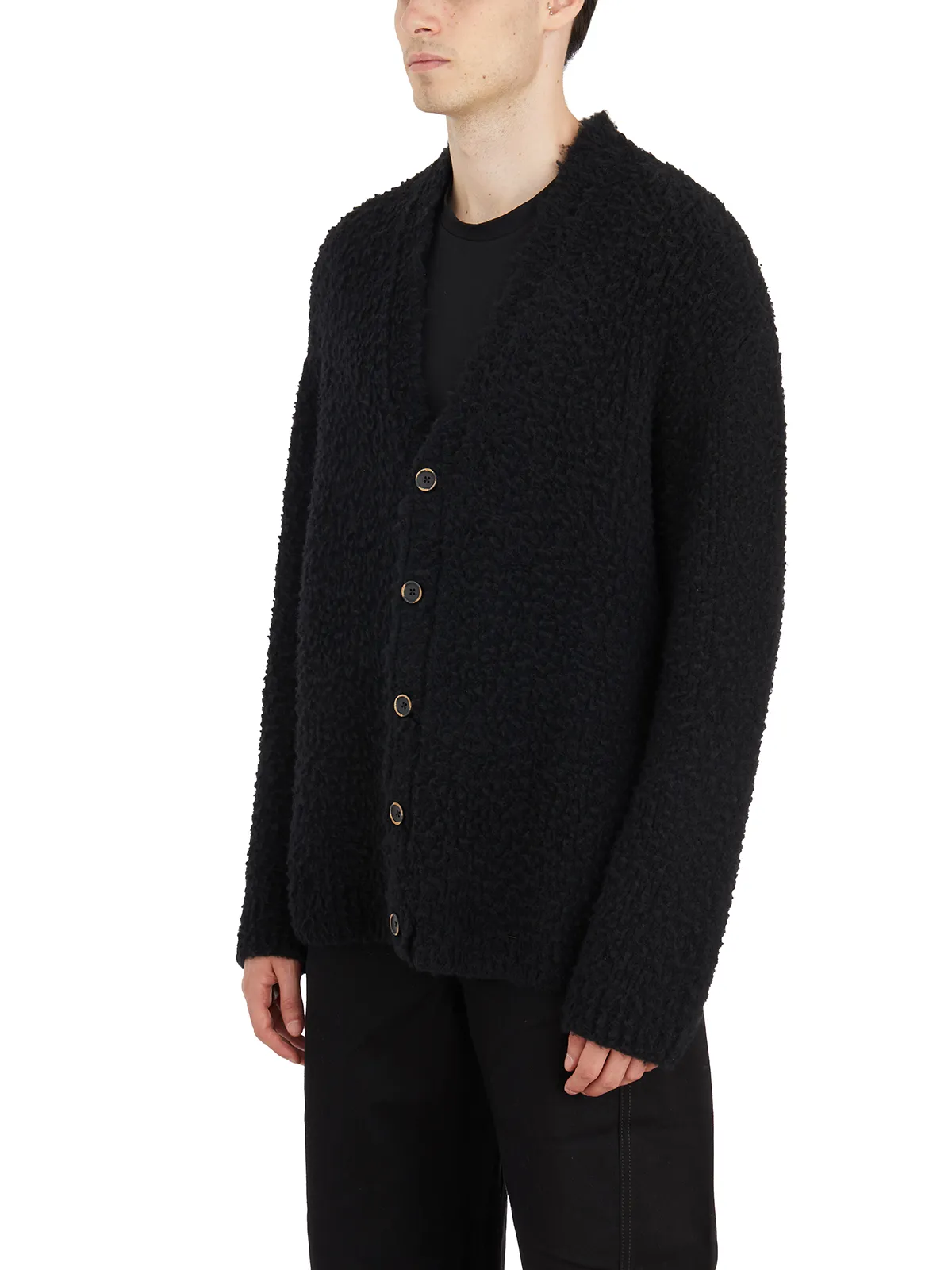 UMA WANG  CARDIGAN OVER IN LANA E CASHMERE 